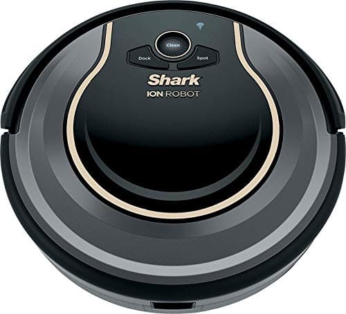 Shark ION Robot Vacuum, Wi-Fi Connected, Works with Google Assistant, Multi-Surface Cleaning, Carpets, Hard Floors, Black (RV754) (RENEWED) 2