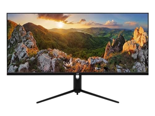 Monoprice 40in Ultrawide 1440P Productivity Monitor, 3440x1440P (UWQHD) Maximum Resolution, 144Hz Refresh Rate, IPS Panel, HDMI, DP, USB A - CrystalPro Series