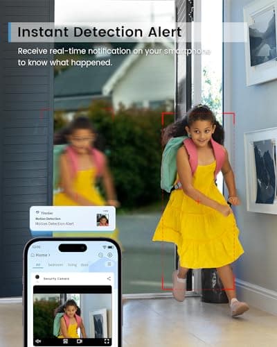 WiFi Security Camera for Indoor/Outdoor- Spotlight Home Camera with Color Night Vision- IP66 Waterproof,AI Motion Detection,SD/Cloud Storage- Cameras for Home Security,Baby Monitor,Pet Camera Alexa 5