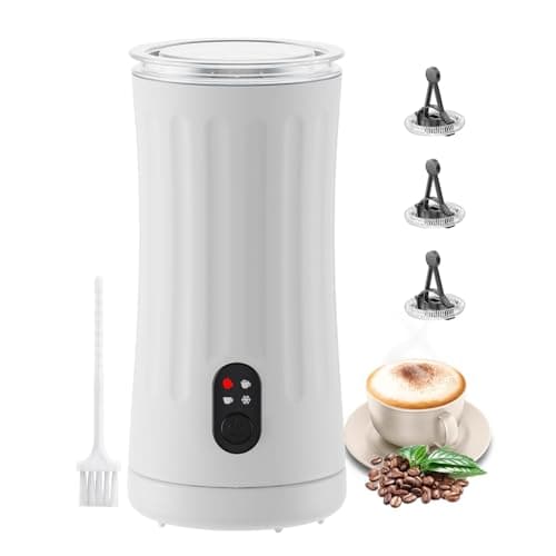 Ovetedot Milk Frother, Hot and Cold Foam Maker and Milk Warmer with Temperature Control