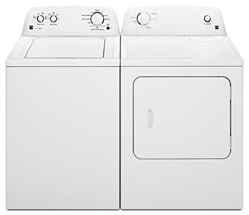 Kenmore Top-Load Washer with Dual Action Agitator, Stainless Steel Top Loader Laundry Washing Machine, 3.5 cu. ft. Capacity White 5