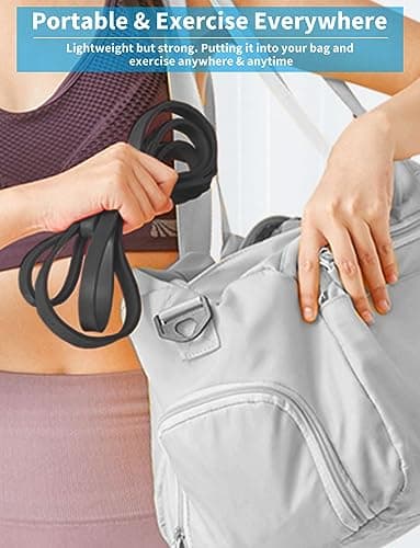 Pull Up Bands, Resistance Bands, Pull Up Assistance Bands Set for Men & Women, Exercise Workout Bands for Working Out, Body Stretching, Physical Therapy, Muscle Training - Colorful 6