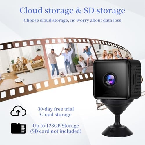 Mini Camera, 1080P HD Indoor, Cameras for Home Security 7