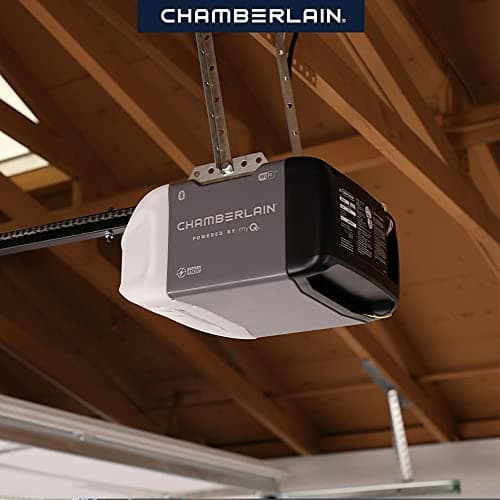 CHAMBERLAIN B2215T Garage Door Opener with Battery Backup, Black 7