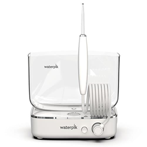Waterpik Sidekick Portable Water Flosser, Perfect for Travel & Home, ADA Accepted, White/Chrome WF-04
