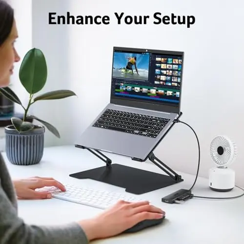 Acer USB Hub 4 Ports, Multiple USB 3.0 Hub, USBA Splitter for Laptop with Type C Power Port, Extender for A Port Laptop, PC, Desktop and More (2ft) 7