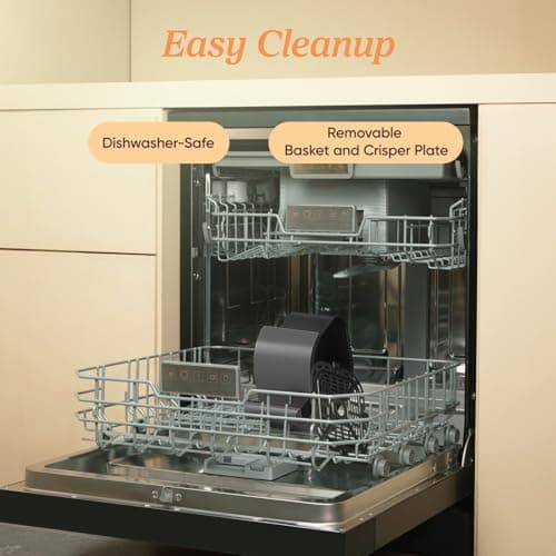 COSORI Air Fryer 2.1 QT, Small & Mini 4-in-1 airfryer Ideal for Simple Meals and Snack, Easy to Leftover Food to Crispy, Up to 97% Less Oil, 30 In-App Recipes, Nonstick & Dishwasher-Safe Basket 6