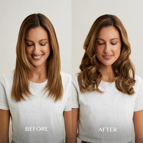 Kristin Ess 3-in-One Professional Titanium Hair Straightener Curler 2 in 1 + Beach Waver Combo for Women with Curly, Frizzy + Thick Hair - 1 1/4 Inch Dual Voltage Flat Iron + Travel Cap - 440 Degree 5