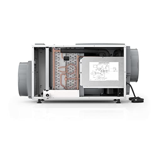 AprilAire E100 Pro 100-Pint Whole-House Dehumidifier, Energy Star Certified, Commercial-Grade Whole-Home Dehumidifier for Basement, Crawlspace, or Whole House up to 5,500 sq. ft. 25