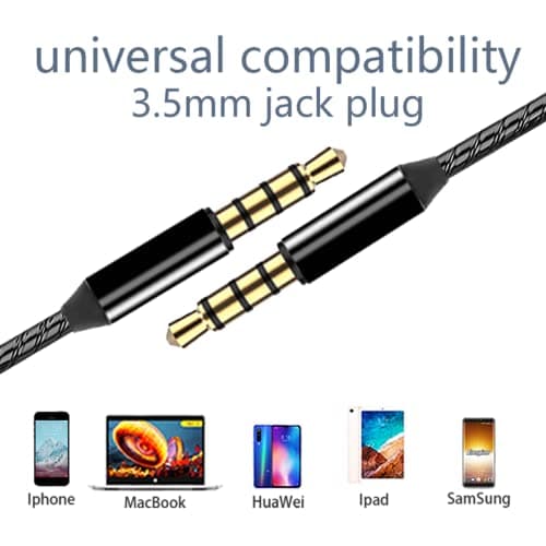 3 Pack Wired Earbuds, Wired in-Ear Headphones with Microphone and Volume Control, Noise Isolation, Pure Sound, Lightweight 3.5mm Earbuds Compatible with Samsung, Tablets, Laptops, MP3 and etc. 5