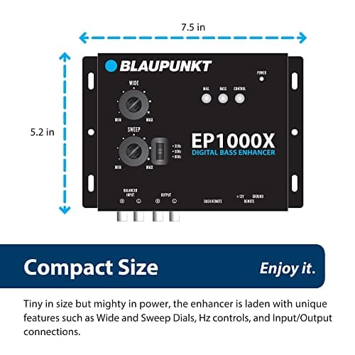 Blaupunkt EP1000X Digital Bass Enhancer Bass Note Restorer 5
