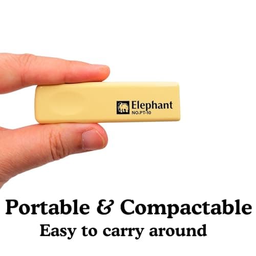 Mini Stapler, Small Stapler, Thin Flat Compact Portable Pocket Slim Cute for Office Students Classroom School Travel (Yellow) 5