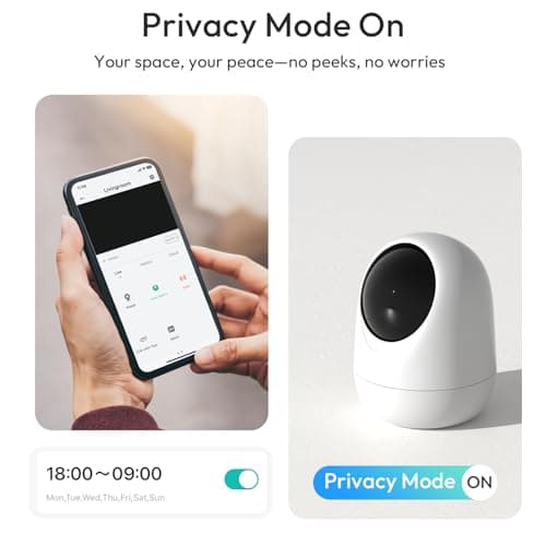 Raycom 2K Pan/Tilt Security Camera for Baby Monitor 5G&2.4G, 2Pack Baby Camera(Plug-in) with Cry Detection, Motion Detection, 2-Way Audio, Siren, Night Vision, Cloud & SD Card Storage, Works w/Alexa 7