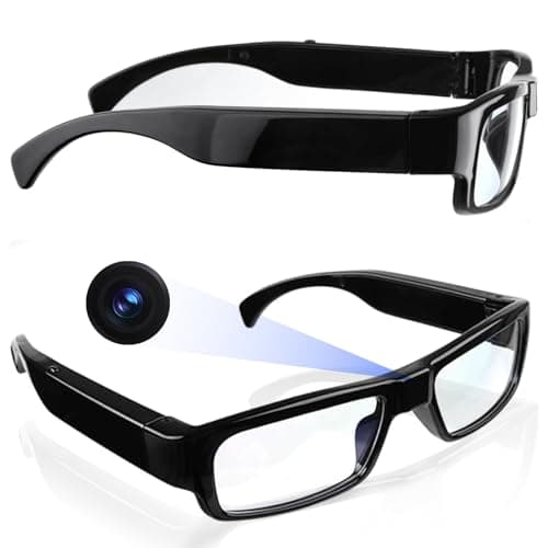 ZOGGCOX Camera Glasses Video Glasses HD with 64GB Memory Card Recording Glasses Smart Glasses Wearable Eyeglasses for Outdoor Sports