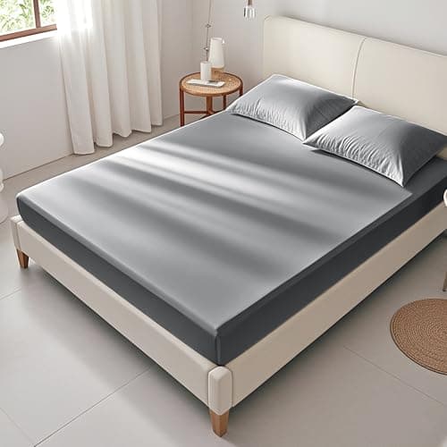 FreshCulture King Fitted Sheet Only – Premium Hotel-Quality Fitted Sheet for King Bed – Ultra Soft & Breathable Brushed Microfiber – Elegant Black Box Packaging (Dark Grey) 7