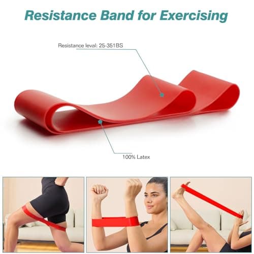 5 in 1 Foam Roller Set - Trigger Point Foam Back Roller, Muscle Roller Stick, Massage Ball, Stretching Band for Deep Muscle Massage Pilates Yoga,Fitness Exercise for Whole Body Release 6