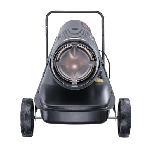 VEVOR Kerosene Forced Air Heater, 215000 BTU Portable Torpedo Diesel Space Heater with Thermostat, 13.2 Gallon Tank Energy-Efficient heavy-duty Heater, for Indoor Outdoor Use Workshop Industry 9