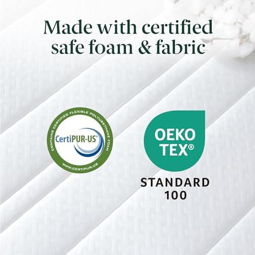 Zinus Narrow Twin Mattress (30” Wide x 75” Long), 6 Inch Foam & Spring Hybrid Mattress for Bunk Beds, Trundles, RVs & Compact Spaces, Medium Firm Feel, CertiPUR-US Certified 5