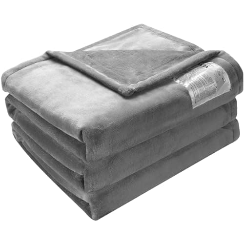 VEVOR Heated Blanket Electric Throw,72" x 84",Grey 12