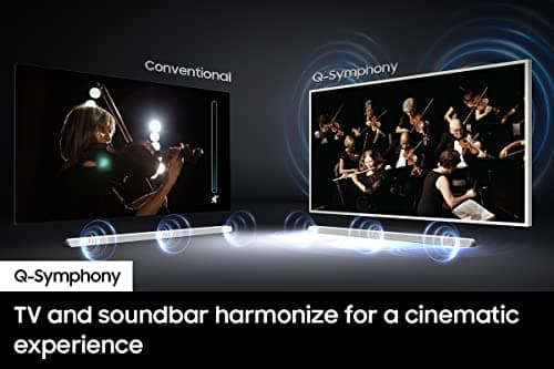 Samsung HW-S801B/ZA 3.1.2ch Soundbar w/ Wireless Dolby Atmos, DTS:X, Ultra Slim Design, Q Symphony, SpaceFit Sound, Alexa Built-In, Airplay 2, 2022 5