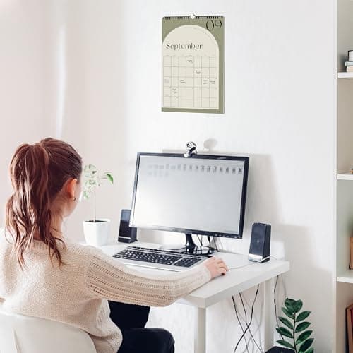 Aesthetic 2025 Wall Calendar - Runs from June 2024 Until December 2025 - The Perfect 2024-2025 Wall Hanging Calendar Planner for Easy Organizing 7