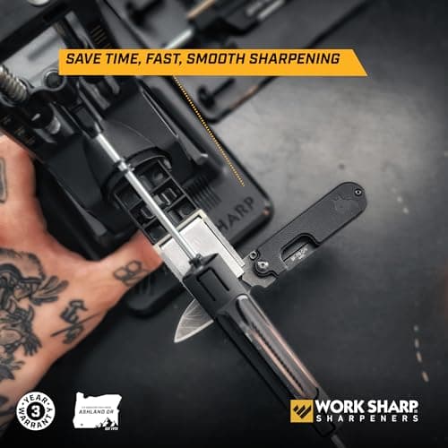 Work Sharp Precision Adjust Elite Knife Sharpener - Adjustable Knife Sharpening System - For Hunting, Serrated & Kitchen Knives 5