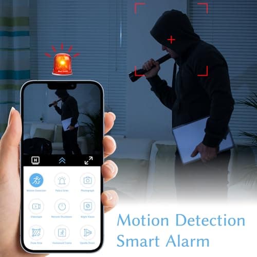 4K Mini Wireless Camera Home Security Cam Indoor HD Camera Small Smart WiFi House Portable Cameras Tiny House Nanny Cam Battery Life Powered Body Cameras 150 Wide Angle Night Vision Motion Detection 5