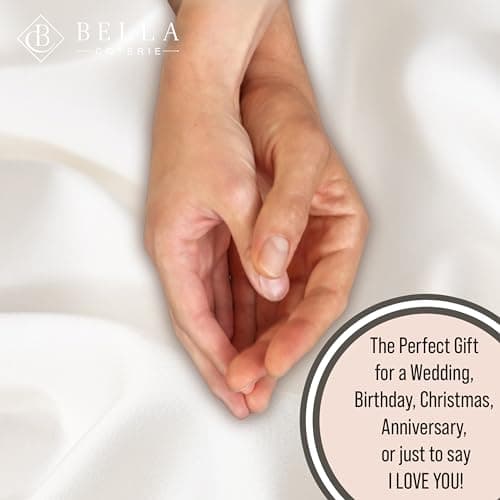 Bella Coterie Luxury Bamboo Viscose King Size Fitted Sheet | 100% Organically Grown | Ultra Soft | Cooling for Hot Sleepers | 18" Deep Pocket [Ivory] 6