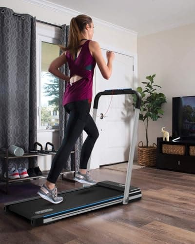 REDLIRO Under Desk Treadmill 2 in 1 Walking Pad, Portable, Folding, Electric, Motorized, Walking and Jogging Machine with Remote Control for Home and Office Workout 8