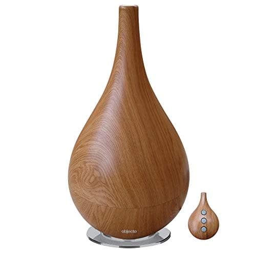 Objecto W4 Light Grain Hybrid Humidifier with Matching Remote Control & Aroma Therapy Feature