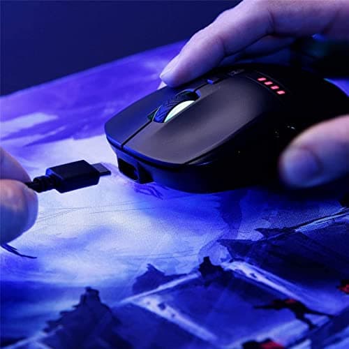 Acer Predator Cestus 350 Wireless Gaming Mouse: NVIDIA Reflex - Up to 16000 DPI - RGB Lighting - 8 Programmable Buttons - On-Board Memory - 5 Profile Settings - Pixart 3335 Sensor - Black, (Pack of 1) 7