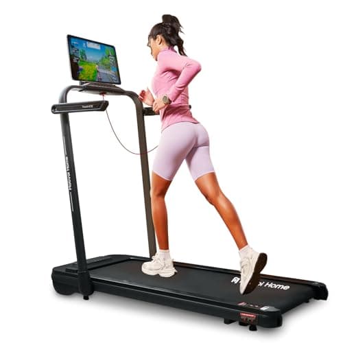 Mobvoi Smart AI Treadmill Ultra/SE Walking Pad Treadmills Under Desk Running Machine Compact Portable TicSports APP for Home Office 265 LBS (Mobvoi Treadmill SE)