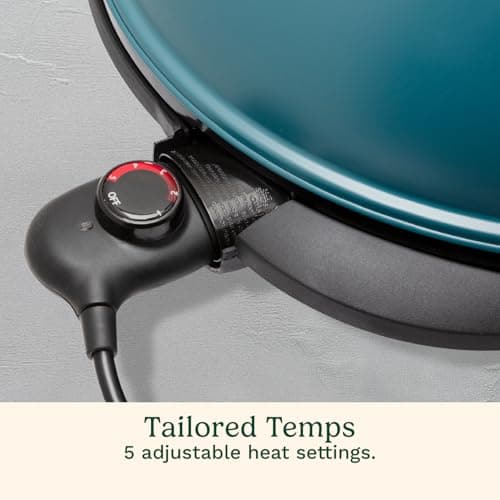 Cuisinart Indoor/Outdoor Electric Griddle, 2-in-1 Portable BBQ with Flat Top Nonstick Cooking Surface, Adjustable Heat, Stand/Tabletop Options for Cookouts, Barbecues & Small Spaces, No Tools Needed 5