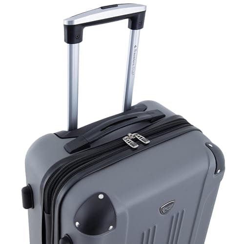 Travelers Club Chicago Hardside Expandable Spinner Luggage, Charcoal, 22" Carry-On 7