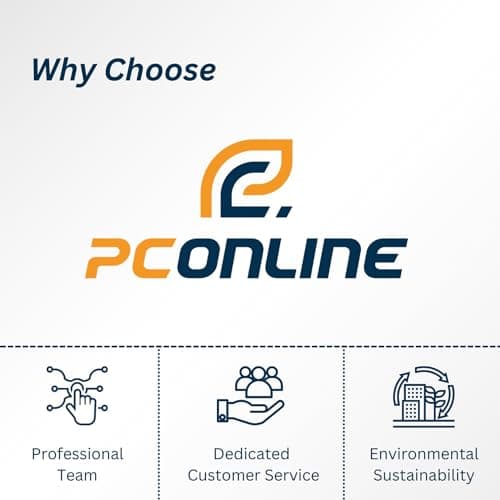 Lenovo V50t Tower Desktop Computer | Intel 6-Core i5 Processor | 32GB RAM | 1TB SSD | DVD-RW | 2-Monitor Support 4K | HDMI | RJ-45 | VGA | Wi-Fi | Wired Keyboard & Mouse | Windows 11 Pro | Black 6