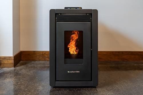 Generic Comfortbilt Small Mini Pellet Stove HP 40 1,500 ft² 25 LB Hopper Apline Series, Black 7