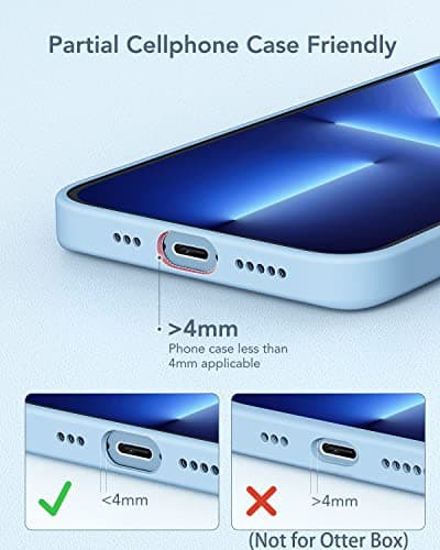 charmast Small Portable Charger for iPhone, Ultra-Compact 20W PD Fast Charging Power Bank 5000mAh, Mini Battery Pack for iPhone 14/14 Pro Max/13/13 Pro Max/12/12 Pro Max/11/XR/X/8/7/6 etc 7