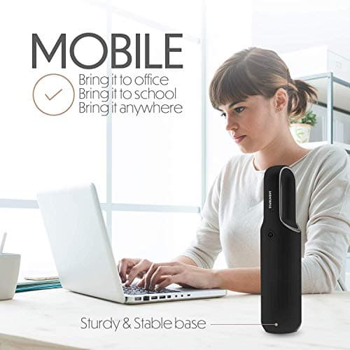 STARUMENT Portable Hand Vacuum Cleaner Handheld Cordless Cleaner for Dust Pet Hair Dirt Home Car Interior Lightweight, Easy to Use, Compact Design Battery Rechargeable with USB-C Cable - Black 6