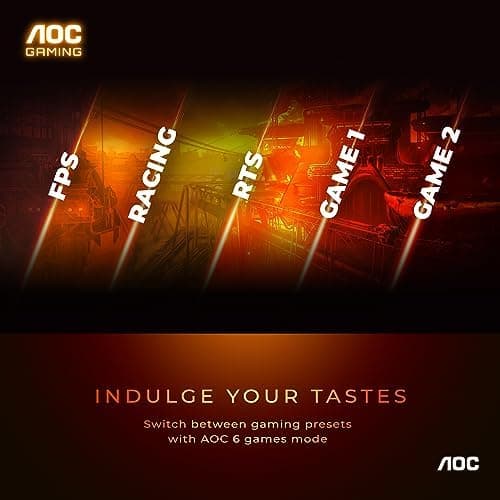 AOC Q27G3XMN 27" QHD Gaming Monitor, 2560x1440, Mini LED, 180Hz 1ms GtG, HDR 1000, sRGB137.5%, HDMI 2.0 x 1, DisplayPort 1.4 x1, Adaptive Sync, 3-Year Zero-Bright-dot 8