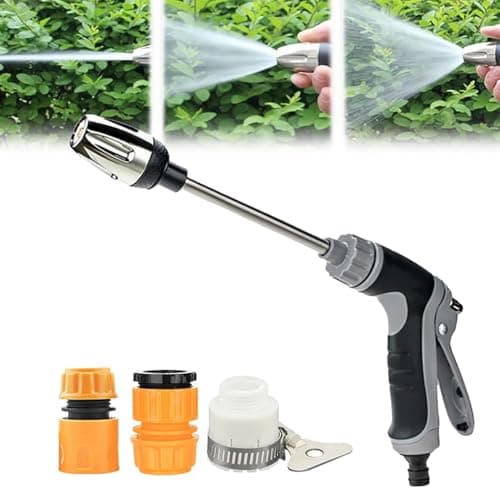 Waterblitz Pressure Washer, Water Blitz Power Washer, 2025 New Upgraded Turbo Cleaning Machine for Garden Hose, with 360° Rotating for Three Spray Modes (Water Gun+Connector)