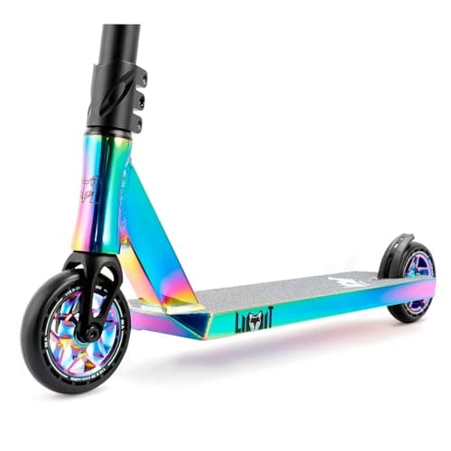 LMT01-V2 Professional Scooter-Trick Scooter-Intermediate Professional Stunt Scooter Suitable - Children, Teenagers Adults 8 Years Old Above-Durable (Black Color) 5