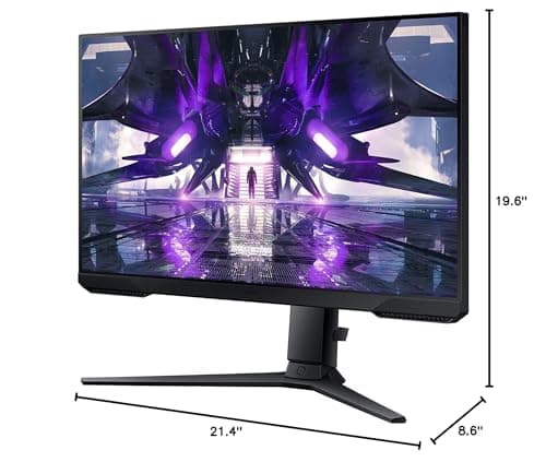 SAMSUNG Odyssey G3 FHD Gaming Monitor, 144hz, HDMI, Vertical Monitor, AMD FreeSync Premium, G30A (LS24AG302NNXZA),24-Inch 2