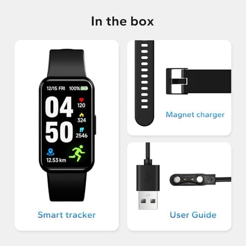 pixtlcoe Fitness Smart Trackers with 24/7 Health Monitoring,Heart Rate Sleep Blood Oxygen Monitor/Calorie Steps Counter Pedometer Activity Tracker/Smart Notifications for Men Women 7