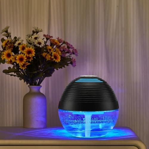 ap airpleasure Water-Based Purifier Air Washer, Air Revitalizer & Freshener, Air Fresher with 6 Colorful lights for Rooms (Black) 12