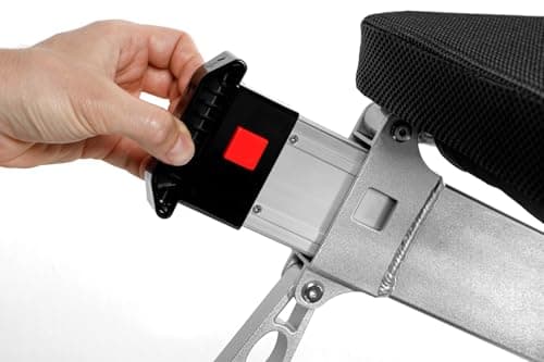 Porto Mobility Ranger Discovery Lightweight Foldable Weatherproof Exclusive Electric Wheelchair, Portable, Brushless Powerful Motors, Dual Battery, All Terrain (Silver, Standard) 5