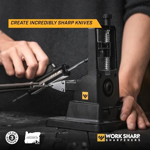 Work Sharp Precision Adjust Elite Knife Sharpener - Adjustable Knife Sharpening System - For Hunting, Serrated & Kitchen Knives 6
