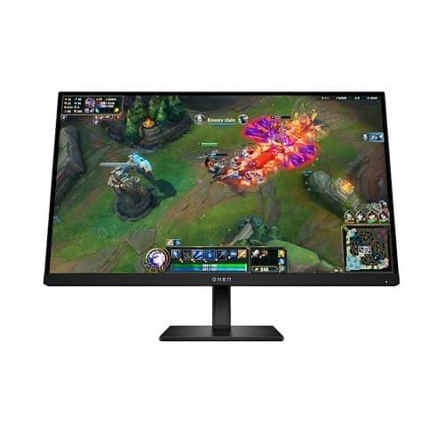 HP OMEN 27 inch QHD 180Hz Gaming Monitor, Quad HD Display (2560 x 1440), IPS Panel Technology, HDR 400, 1ms GtG (with Overdrive), AMD FreeSync, Black, 27q G2 (2025)