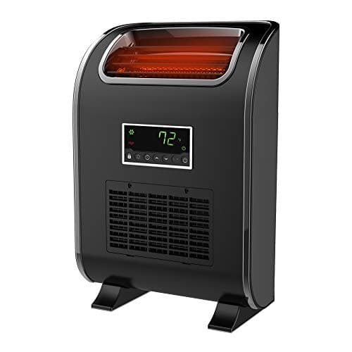LifeSmart 3-Element Slim Line Heater Unit in Black Chrome 2