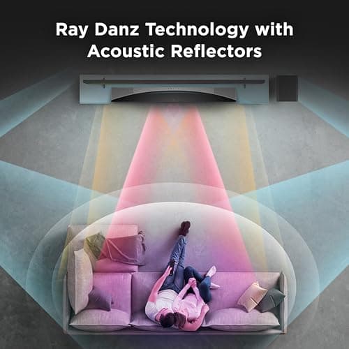 TCL Q75H 5.1.2 Surround Sound Bar with Wireless Subwoofer for Smart TV | Dolby Atmos DTS:X Auto Calibration | 620W Power Bluetooth Home Theater Speaker | App Control & Remote Control | Latest Model 7