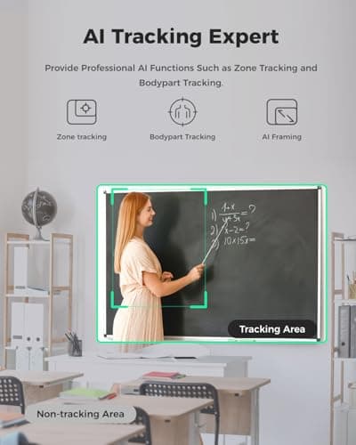 OBSBOT Tiny SE Webcam-1080P 100FPS-Extra Tripod-Video Call,HD PTZ Webcam,1/2.8" Sensor,Gesture Control,4X Zoom,AI Auto Track,LiveStream for Game/Meet/Educate-Web Camera for Desktop Computer,PC,Laptop 9